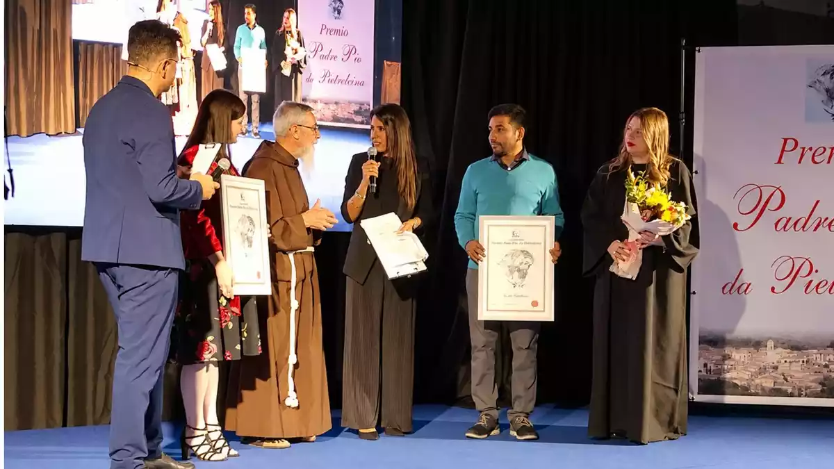 Erstmals deutsche Filmschaffende geehrt: Jennifer Pengel und Ravi Gautam erhalten den Premio Internazionale Padre Pio da Pietrelcina - Bild: presseportal.de