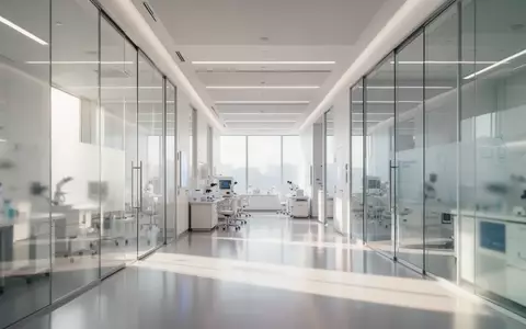 Ein minimalistisch gestalteter, lichtdurchfluteter Raum in einer modernen Forschungseinrichtung mit Fokus auf Architektur und Klarheit. - Foto: über boerse-global.de