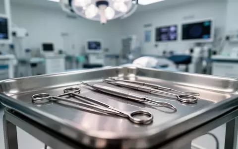Hochmoderne, sterile medizinische Instrumente in einem Operationssaal für ophthalmologische Eingriffe. - Foto: über boerse-global.de