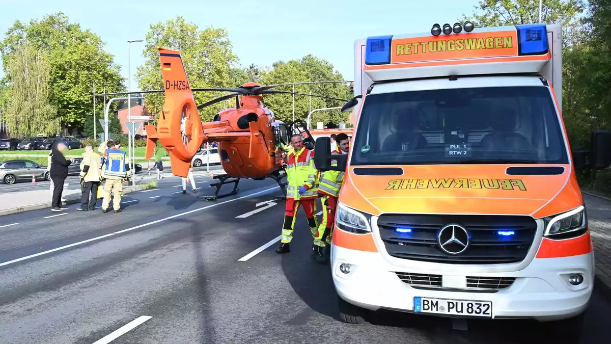 FW Pulheim: Fußgänger schwer verletzt - Bild: presseportal.de