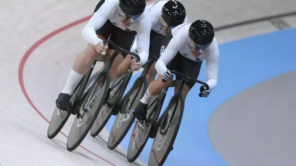 Die deutschen Teamsprinterinnen haben bei der WM in Shanghai Bronze gewonnen. (Archivbild) - Bild: Jan Woitas/dpa