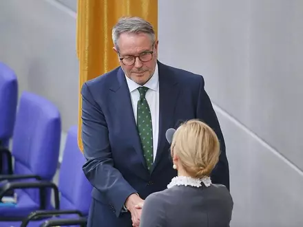 Alexander Schweitzer bei der Eidesleistung am 14.10.2026 - Foto: via dts Nachrichtenagentur
