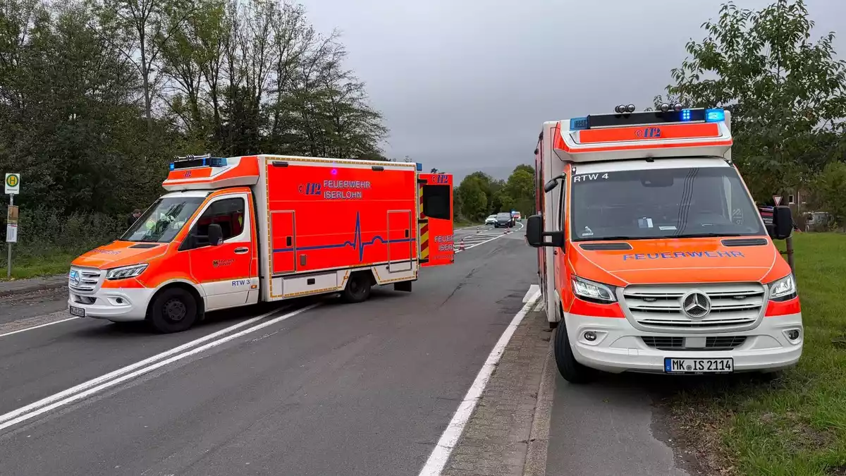 FW-MK: Verkehrsunfall in Rheinen sowie 10 weitere Einsätze in einer Dienstschicht - Bild: presseportal.de