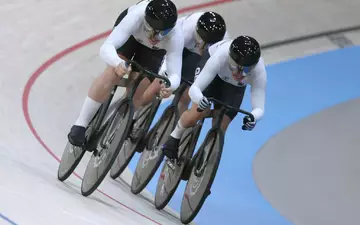 Die deutschen Teamsprinterinnen haben bei der WM in Shanghai Bronze gewonnen. (Archivbild) - Foto: Jan Woitas/dpa