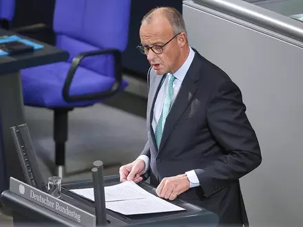 Friedrich Merz am 14.10.2026 - Foto: via dts Nachrichtenagentur