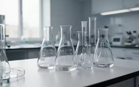 Medizinische Laborausstattung mit Glasgefäßen auf einer sterilen Arbeitsfläche in einem klinischen Umfeld. - Foto: über boerse-global.de
