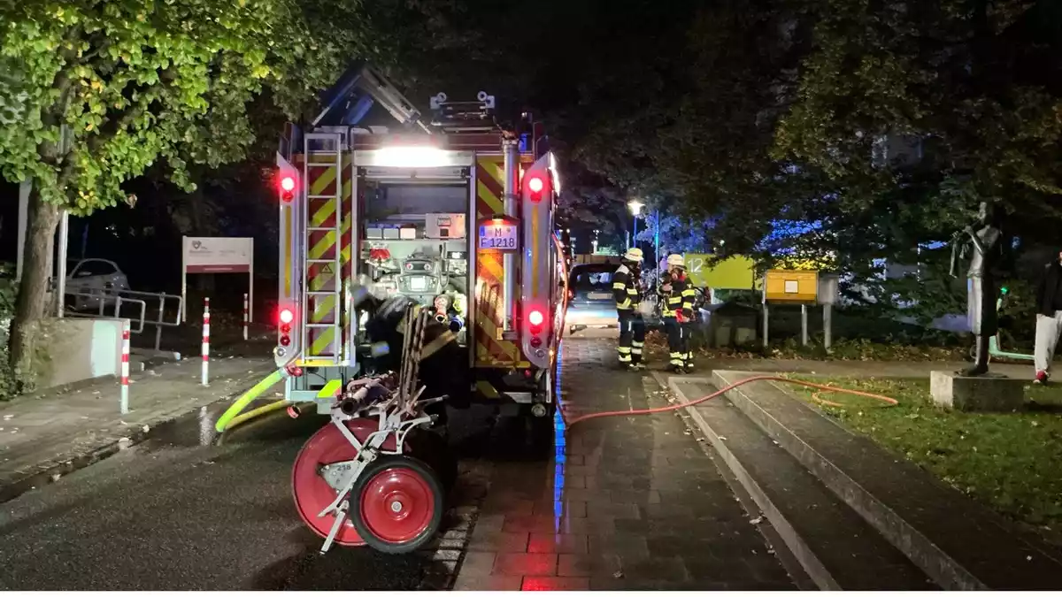 FW-M: Zimmerbrand im Hochhaus (Laim) - Bild: presseportal.de