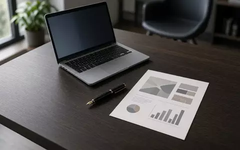 Ein moderner Schreibtisch mit einem Laptop und Unterlagen für eine Marketingkampagne. - Foto: über boerse-global.de