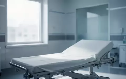 Ein leerer, modern eingerichteter Behandlungsraum in einer Klinik mit hellem, natürlichem Licht. - Foto: über boerse-global.de