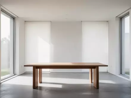Ein heller, minimalistischer Raum mit natürlichem Lichteinfall, der eine ruhige und geschützte Atmosphäre vermittelt. - Foto: über boerse-global.de