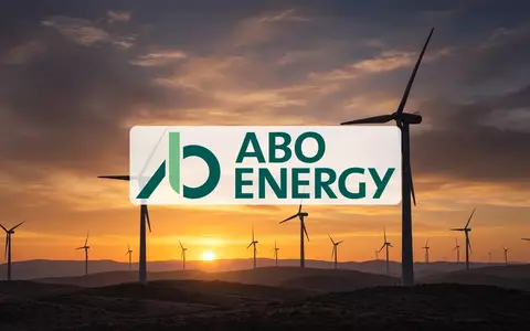 Moderne Windkraftanlagen in einer weitläufigen Landschaft bei Sonnenuntergang als Symbol für erneuerbare Energien. - Foto: über boerse-global.de