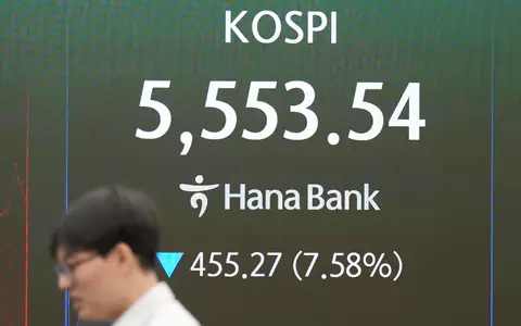 Südkoreas Leitindex Kospi gab seit seinem Allzeithoch im Juni deutlich nach.  - Foto: Lee Jin-man/AP/dpa