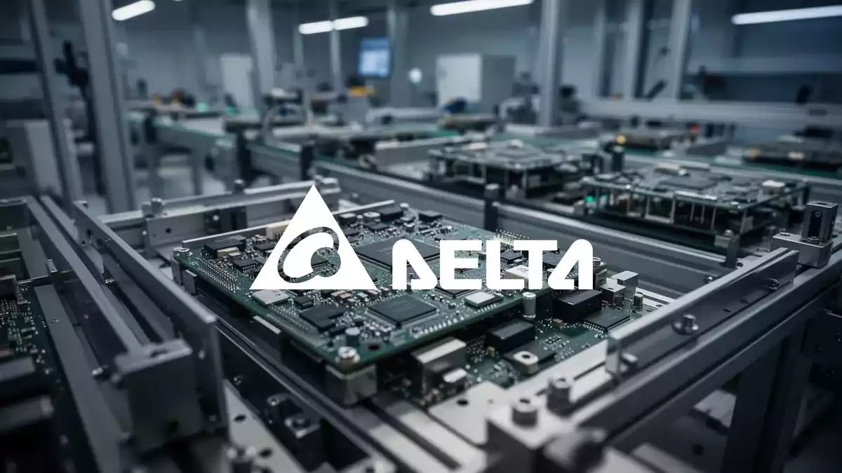 Delta Electronics: Aktie fällt 7,3 Prozent trotz Umsatzplus