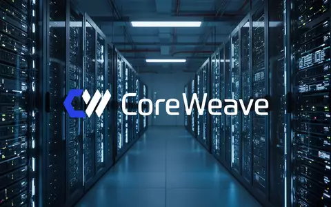 Abstrakte Darstellung eines modernen Rechenzentrums mit leuchtenden Server-Racks in einer professionellen Büroumgebung. - Foto: über boerse-global.de