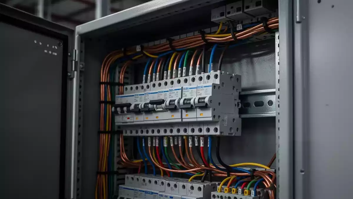 Überhitzte Elektroklemme zeigt Risiken im Büro und Bedarf an Prävention