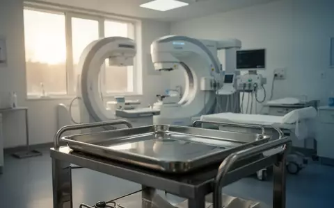 Ein moderner, steriler Behandlungsraum mit medizinischer Diagnostiktechnik in einer klinischen Umgebung. - Foto: über boerse-global.de