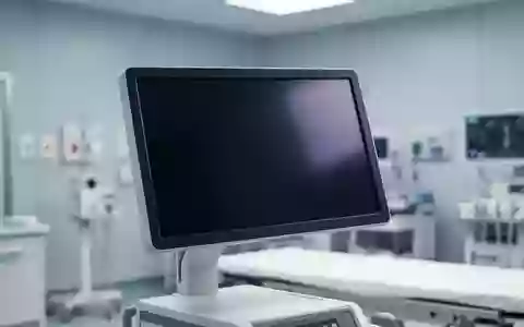 Ein steriler, modern ausgestatteter klinischer Untersuchungsraum mit einem ausgeschalteten medizinischen Monitor. - Foto: über boerse-global.de