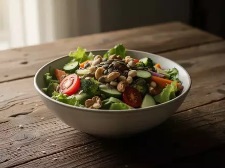 Symbolbild: Schüssel mit frischem Salat - Foto: über boerse-global.de