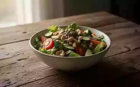 Symbolbild: Schüssel mit frischem Salat - Foto: über boerse-global.de