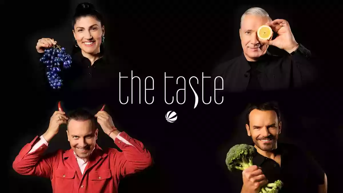 Elif Oskan Alexander Herrmann Tim Raue Steffen Henssler The Taste - Bild: Joyn/Benedikt Müller, presseportal.de