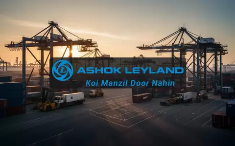 Abstrakte Darstellung eines industriellen Logistikzentrums bei Sonnenaufgang als Symbol für wirtschaftliche Stabilität. - Foto: über boerse-global.de