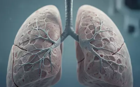 Mikroskopische Aufnahme von gesundem Lungengewebe mit feinen alveolären Strukturen in einem klinischen Kontext. - Foto: über boerse-global.de