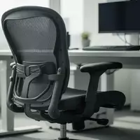 Symbolbild: ergonomischer Bürostuhl am Stehschreibtisch - Foto: über boerse-global.de