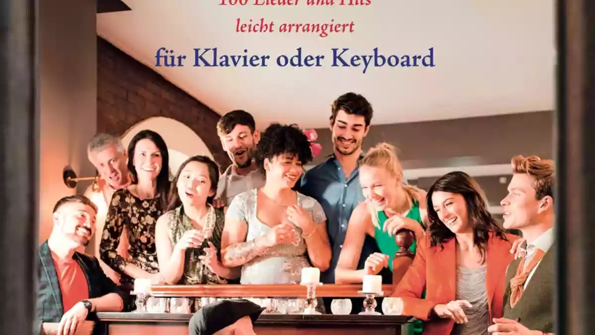 Klavier spielen können Millionen. Eine Runde zum Singen bringen können wenige / Das Fetenbuch für Klavier: 100 Lieder, die jeder kennt, in Tonarten, die jedem liegen - Bild: presseportal.de