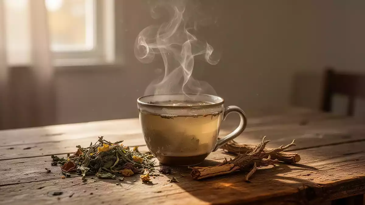 TCM im Herbst: Kräutertee und Akupressur gegen saisonale Beschwerden