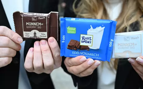 Ritter Sport kann im Markenrechtsstreit mit der Wacker GmbH aus Mannheim auf einen Sieg vor dem Oberlandesgericht Stuttgart hoffen.  - Foto: Bernd Weißbrod/dpa