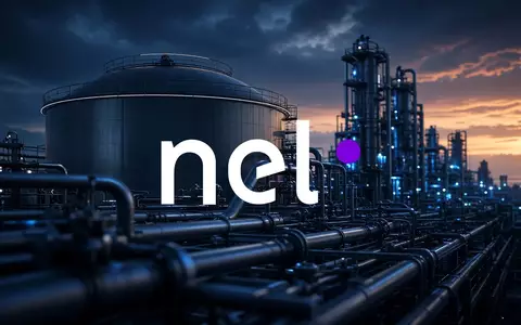 Industrielle Wasserstoff-Infrastruktur bei Dämmerung als Symbol für den Energiesektor - Foto: über boerse-global.de
