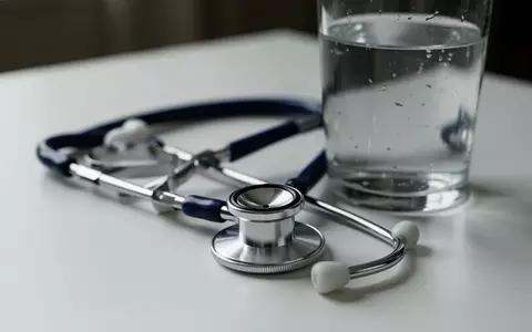 Symbolbild: Stethoskop neben einem Glas Wasser - Foto: über boerse-global.de