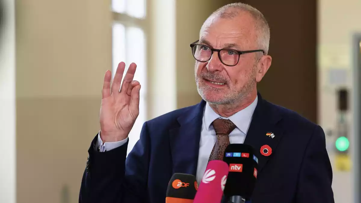 Der Vorsitzende der Deutsch-Israelischen Gesellschaft und frühere Grünen-Bundestagsabgeordnete Volker Beck ist nach dem Urteil erleichtert. - Bild: Christian Charisius/dpa