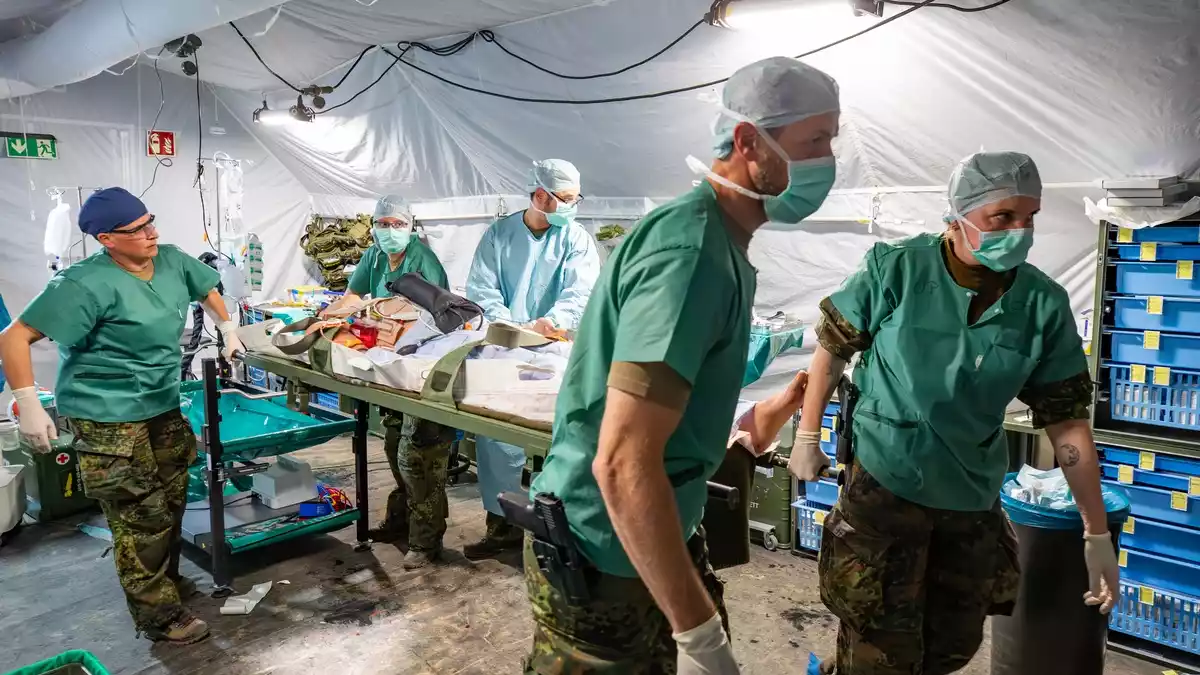 Deutschland und Japan trainieren gemeinsam sanitätsdienstliche Versorgung im Indo-Pazifik - Bild: presseportal.de