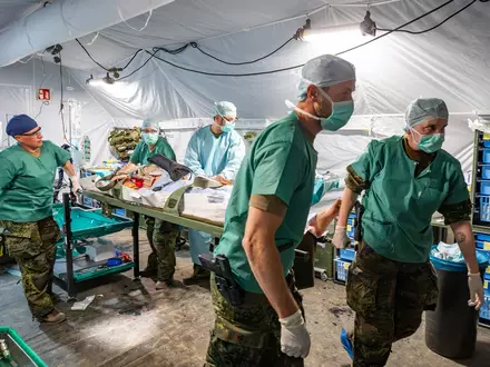 Deutschland und Japan trainieren gemeinsam sanitätsdienstliche Versorgung im Indo-Pazifik - Foto: presseportal.de