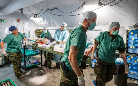 Deutschland und Japan trainieren gemeinsam sanitätsdienstliche Versorgung im Indo-Pazifik - Foto: presseportal.de