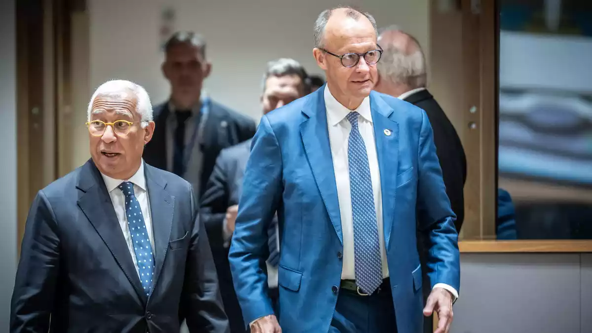 António Costa will in einigen Wochen einen neuen Vorschlag im EU-Haushaltsstreit vorlegen. Er muss damit unter anderem Kanzler Friedrich Merz überzeugen. (Archivbild)  - Bild: Michael Kappeler/dpa