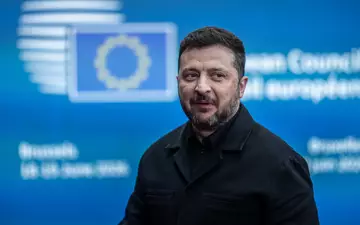 Der ukrainische Präsident Selenskyj war schon bei etlichen EU-Gipfeln zu Gast. - Foto: Michael Kappeler/dpa
