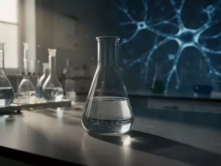 Ein stilles, medizinisch-wissenschaftliches Laborumfeld mit Glasgeräten in gedämpftem, natürlichem Licht. - Foto: über boerse-global.de