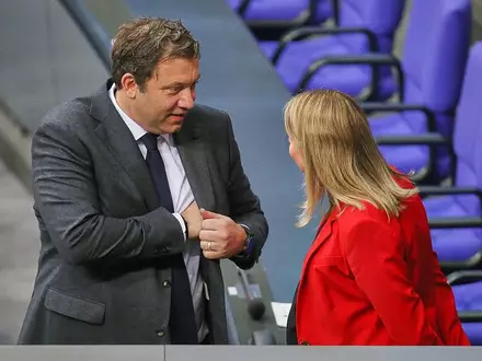 Lars Klingbeil und Verena Hubertz (Archiv) - Foto: via dts Nachrichtenagentur