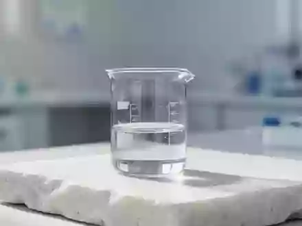 Ein minimalistisches, helles Laborumfeld mit einem Glasbecher auf einem weißen Untergrund, das eine klinische und sachliche Atmosphäre vermittelt. - Foto: über boerse-global.de