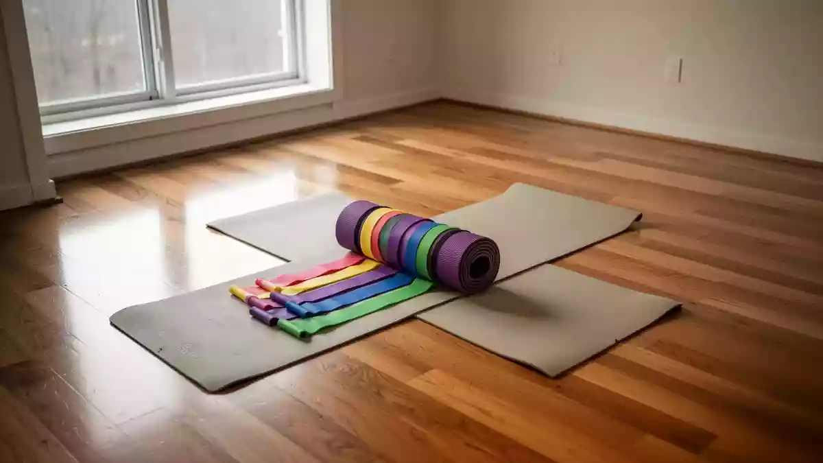 Krafttraining zu Hause: Übungen mit Bändern und Körpergewicht