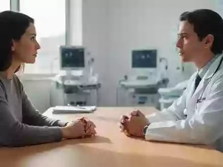 Ärztliches Beratungsgespräch in einer modernen Praxis, Fokus auf die Interaktion zwischen Ärztin und Patientin. - Foto: über boerse-global.de