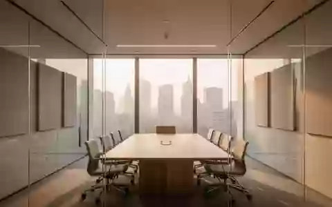 Moderner, leerer Konferenzraum mit minimalistischem Design und hellem Tageslicht. - Foto: über boerse-global.de