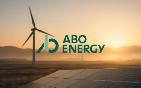 Abstrakte Darstellung der Erneuerbare-Energien-Branche mit Windkraftanlagen und Solarpaneelen in der Abenddämmerung. - Foto: über boerse-global.de