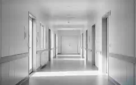 Ein heller, moderner Klinikflur in minimalistischem Design ohne Personen oder Geräte, der eine ruhige medizinische Umgebung symbolisiert. - Foto: über boerse-global.de