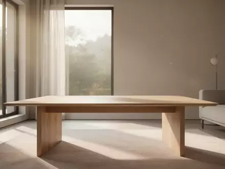 Ein heller, minimalistisch eingerichteter Raum mit natürlichem Lichteinfall, der eine ruhige und aufgeräumte Atmosphäre schafft. - Foto: über boerse-global.de
