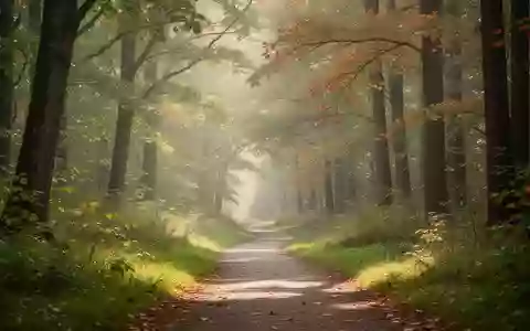 Ein sonnendurchfluteter Waldweg im Frühherbst, der Vitalität und einen gesunden Lebensstil symbolisiert. - Foto: über boerse-global.de