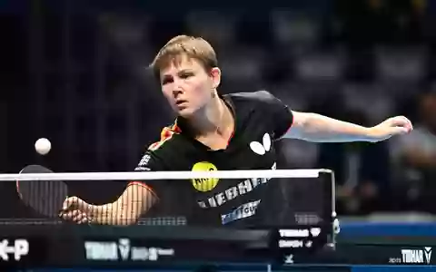 EM-Finale im Doppel verpasst: Die deutsche Tischtennis-Spielerin Nina Mittelham (Archivbild). - Foto: Manfred Schillings/dpa