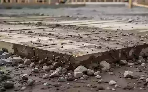 Gekiester Untergrund auf einer Baustelle mit Fokus auf die Bodenbeschaffenheit. - Foto: über boerse-global.de